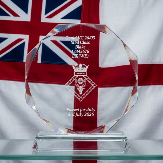 Personalised Glass Trophy