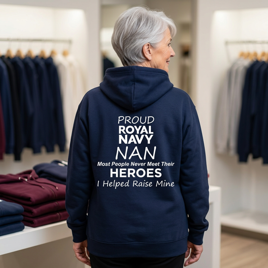 Proud Royal Navy Nan Hoodie