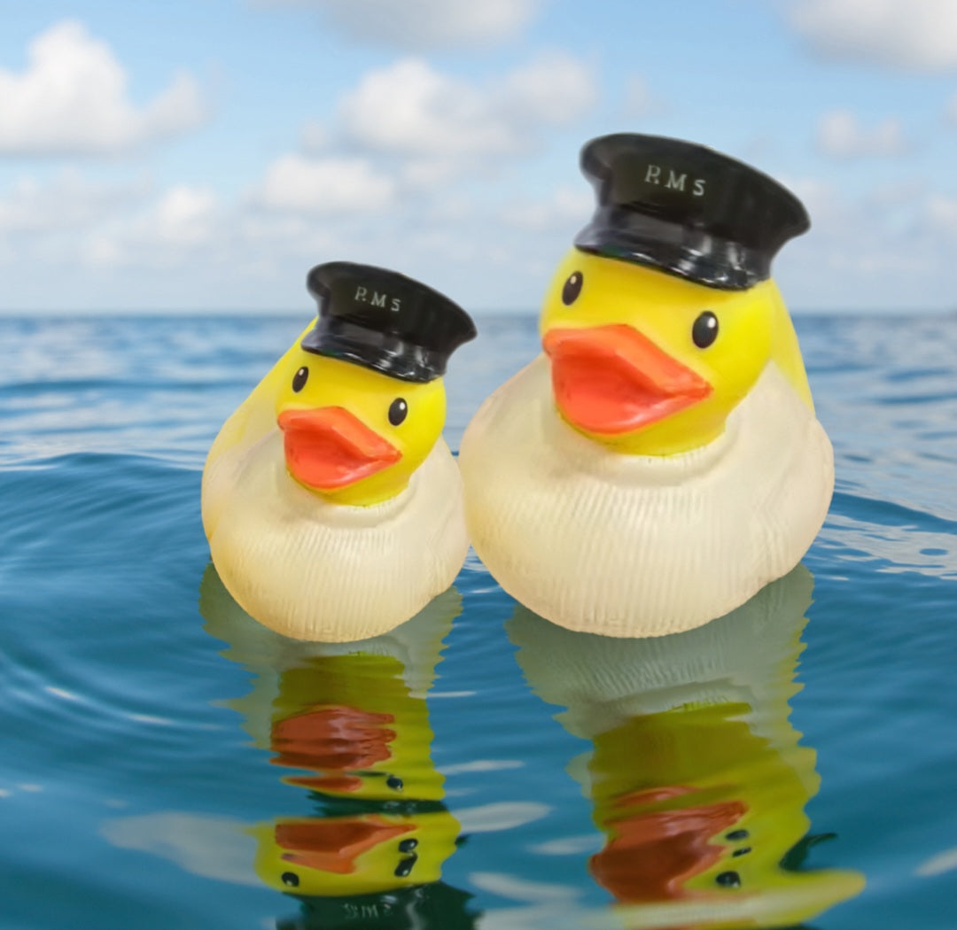 Navy Rubber Ducks