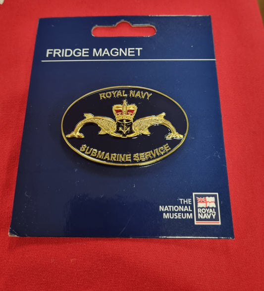 Submarine service fridge magnet