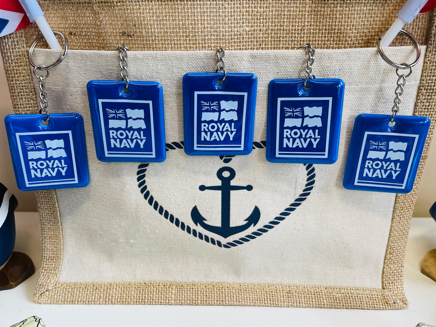 Reflective RN Keyrings