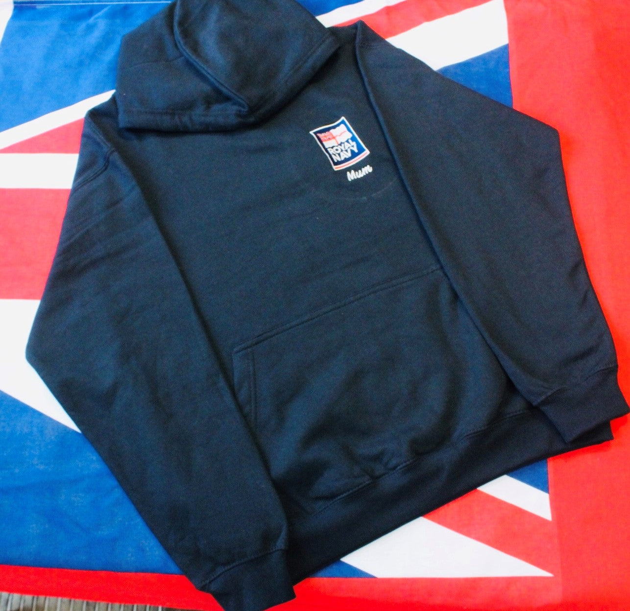 Proud Navy Blue Mum / Mam Hoodie