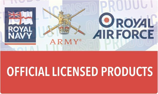 Official licensed products – Royal Navy, Army, Royal Air Force