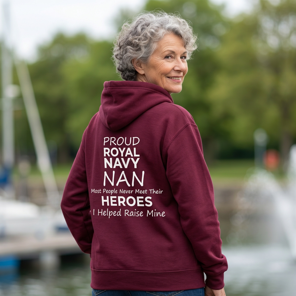 Proud Royal Navy Nan Hoodie