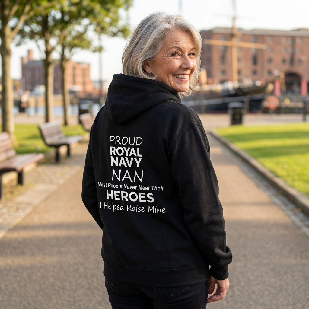 Proud Royal Navy Nan Hoodie