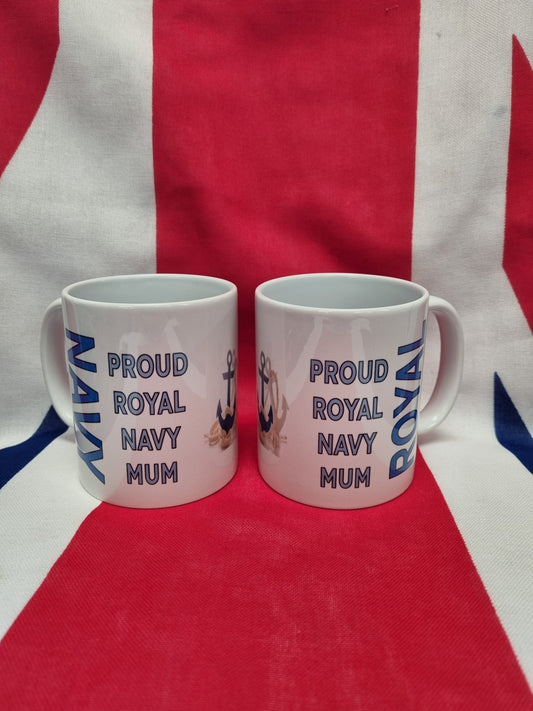 Proud Royal Navy Mugs
