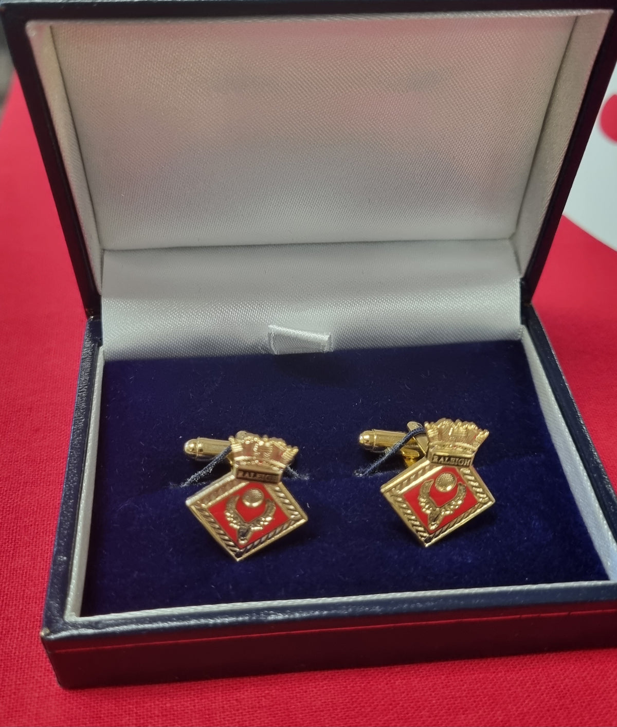 Royal Navy cufflinks, another design
