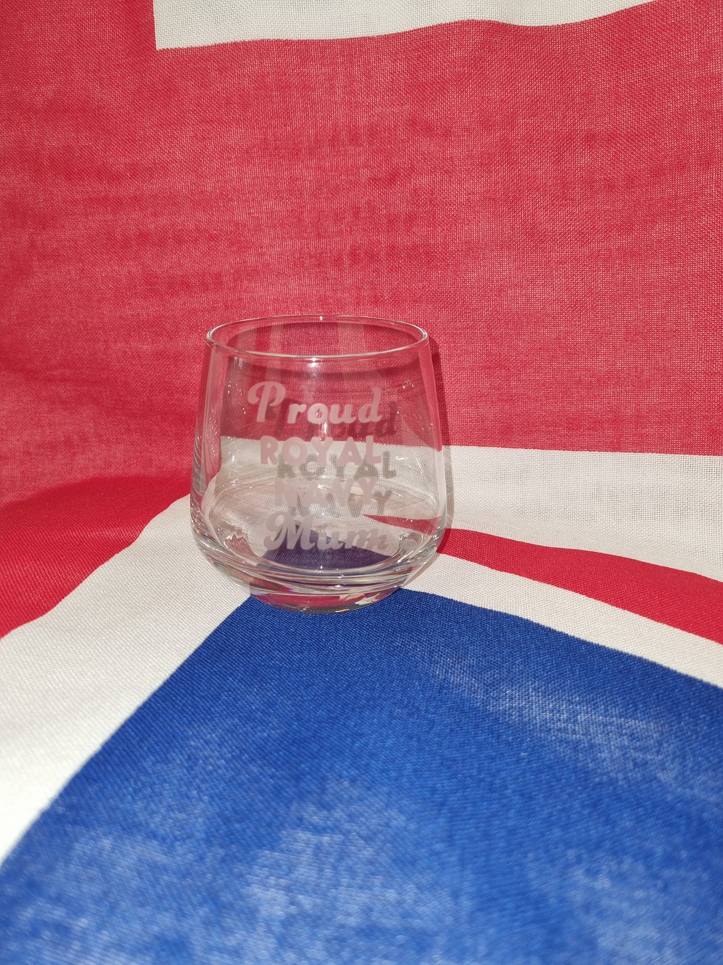 Proud Royal Navy Whiskey Glass