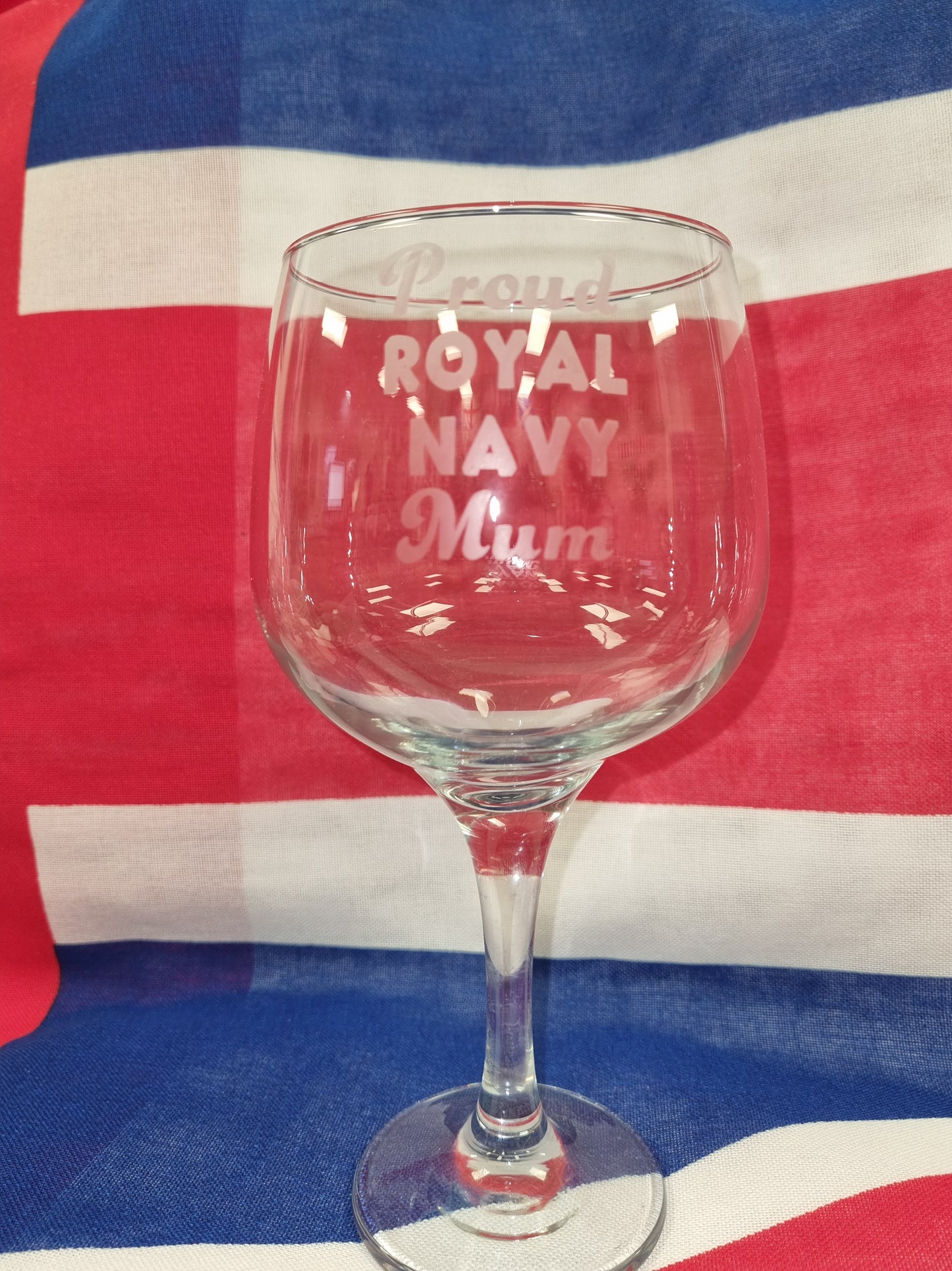 Proud Royal Navy Gin Glass