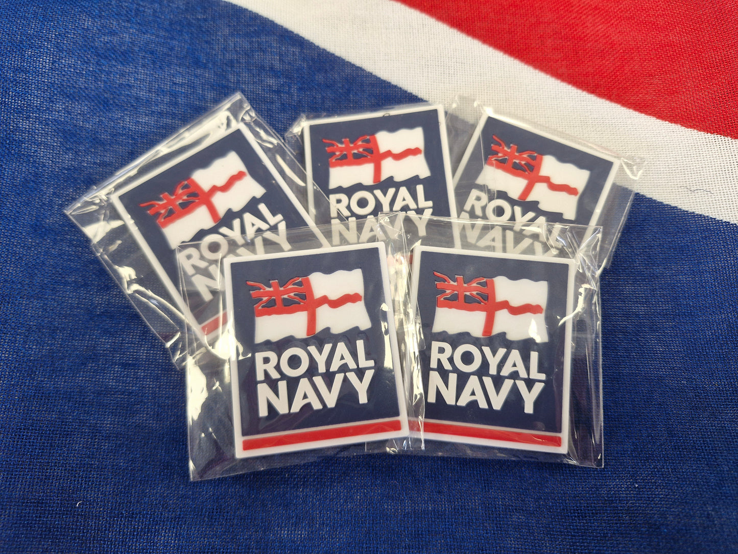 Rubber Royal Navy Fridge Magnet