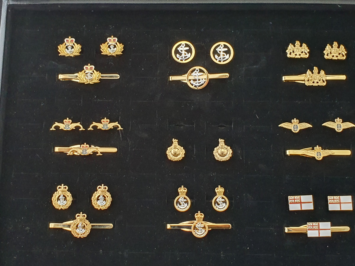 Royal Navy cufflinks, another design