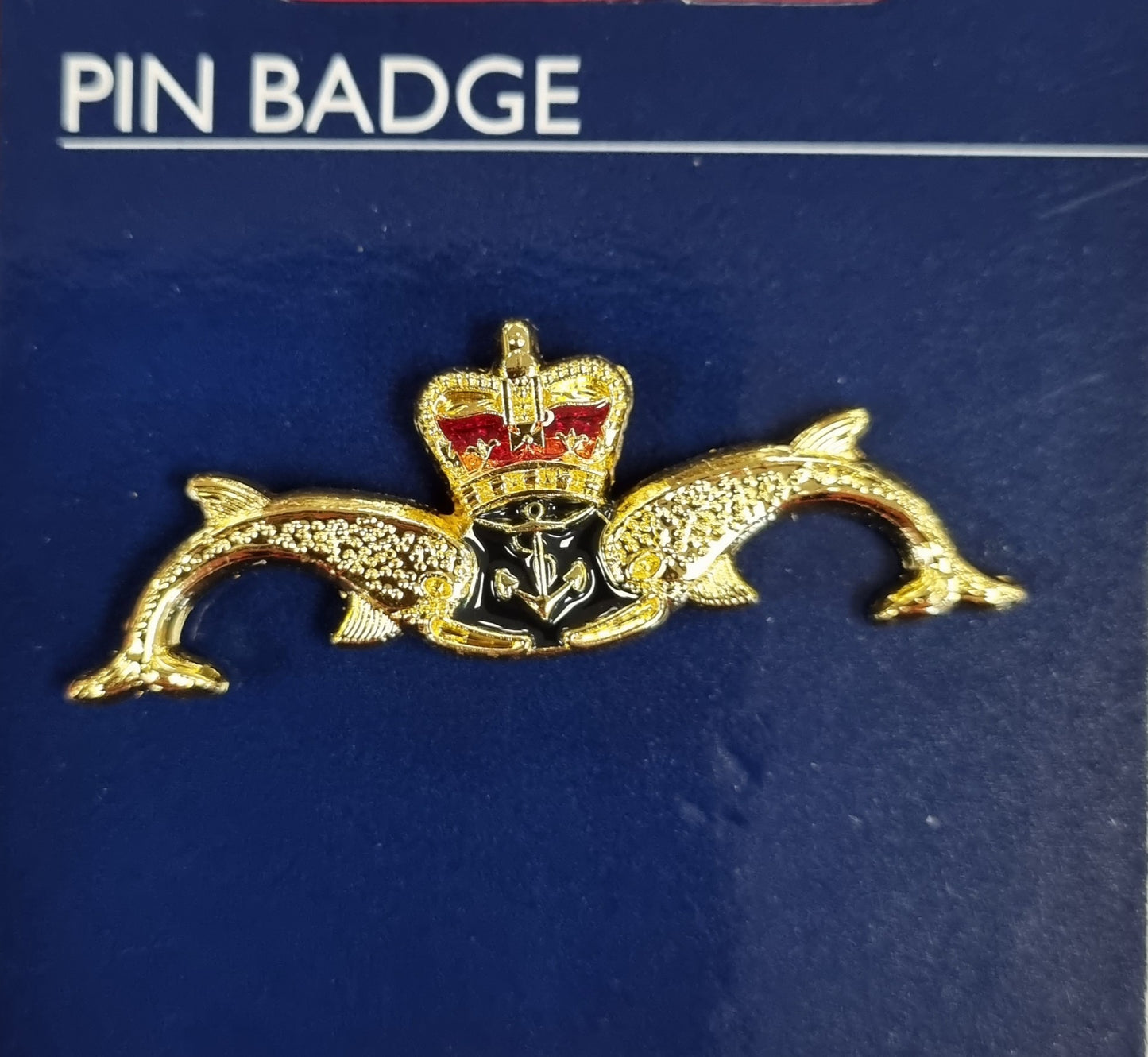 Large Dolphin Pin Badge