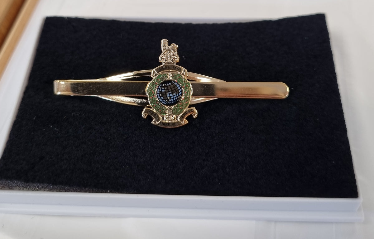 Royal Navy tie slide, another design