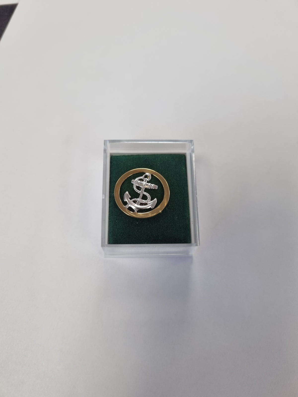 Boxed Royal Navy lapel pin