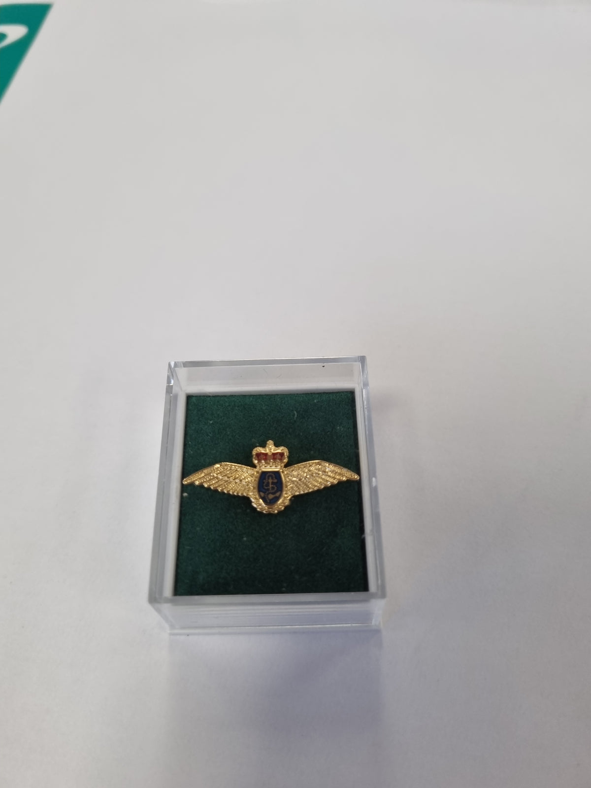 Boxed Royal Navy lapel pin, another design