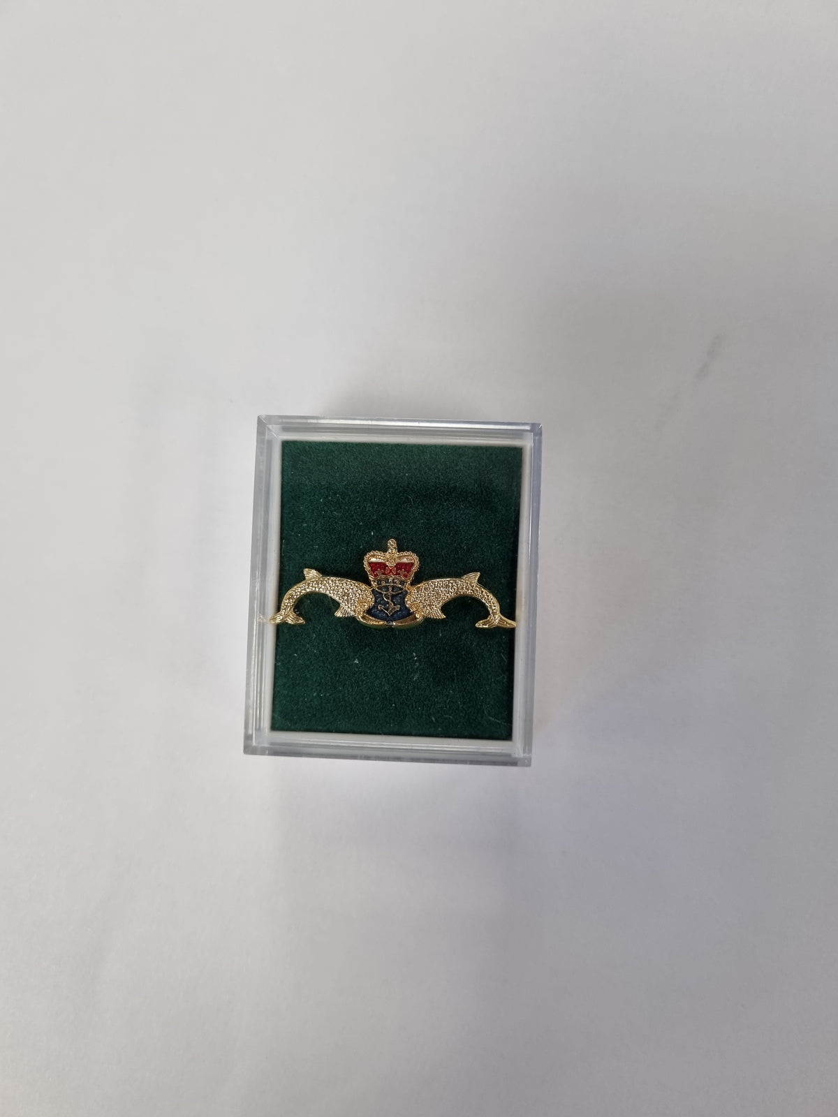 Boxed Royal Navy lapel pin, another design