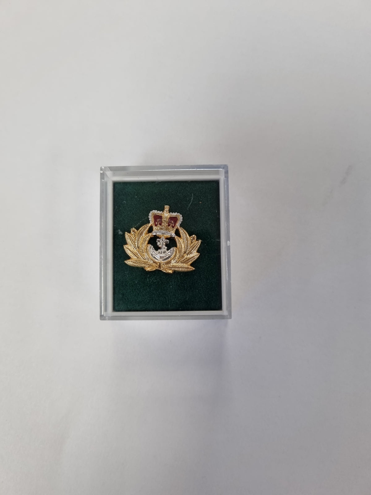 Boxed Royal Navy lapel pin, another design