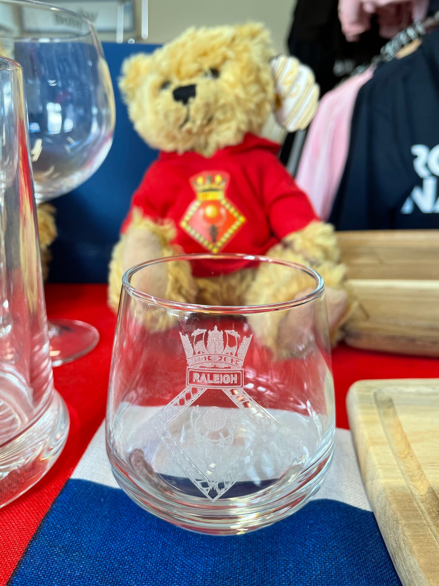 Royal Navy/Raleigh Whiskey Glass