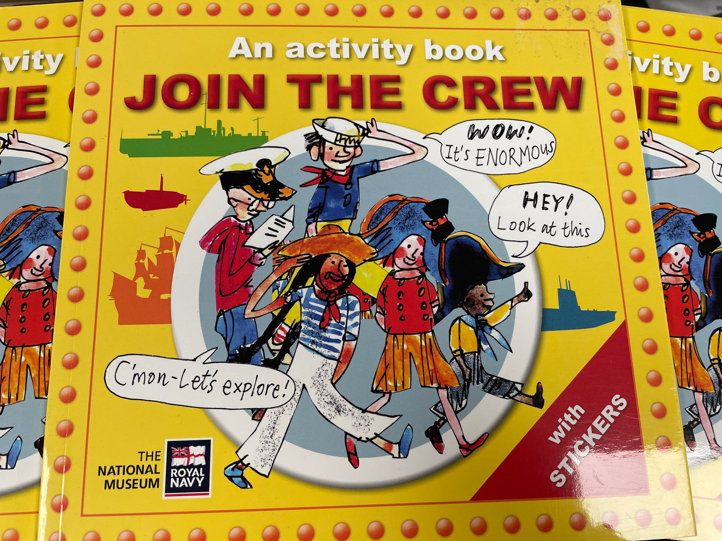 Join The Crew Activity Book