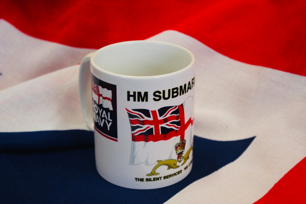 Royal Navy mug – HM Submarines design