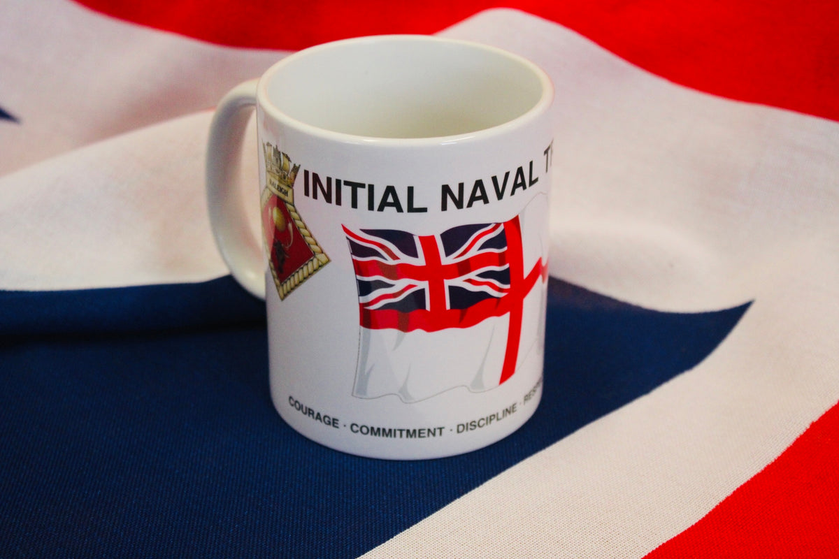 Royal Navy mug – Initial Naval Training design