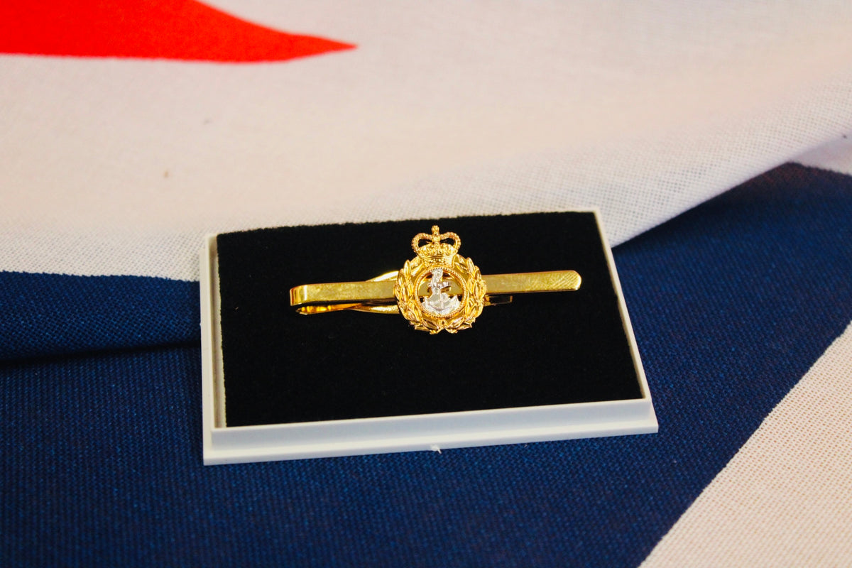 Royal Navy tie slide – Chief Petty Officer design